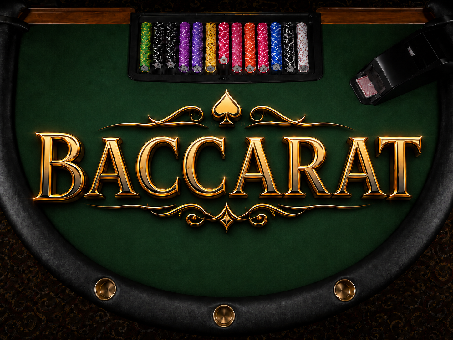 Baccarat table game