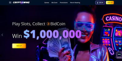 Seitenvorschau von CryptoWins