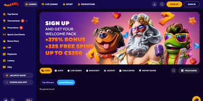Prévia do site de Dazard